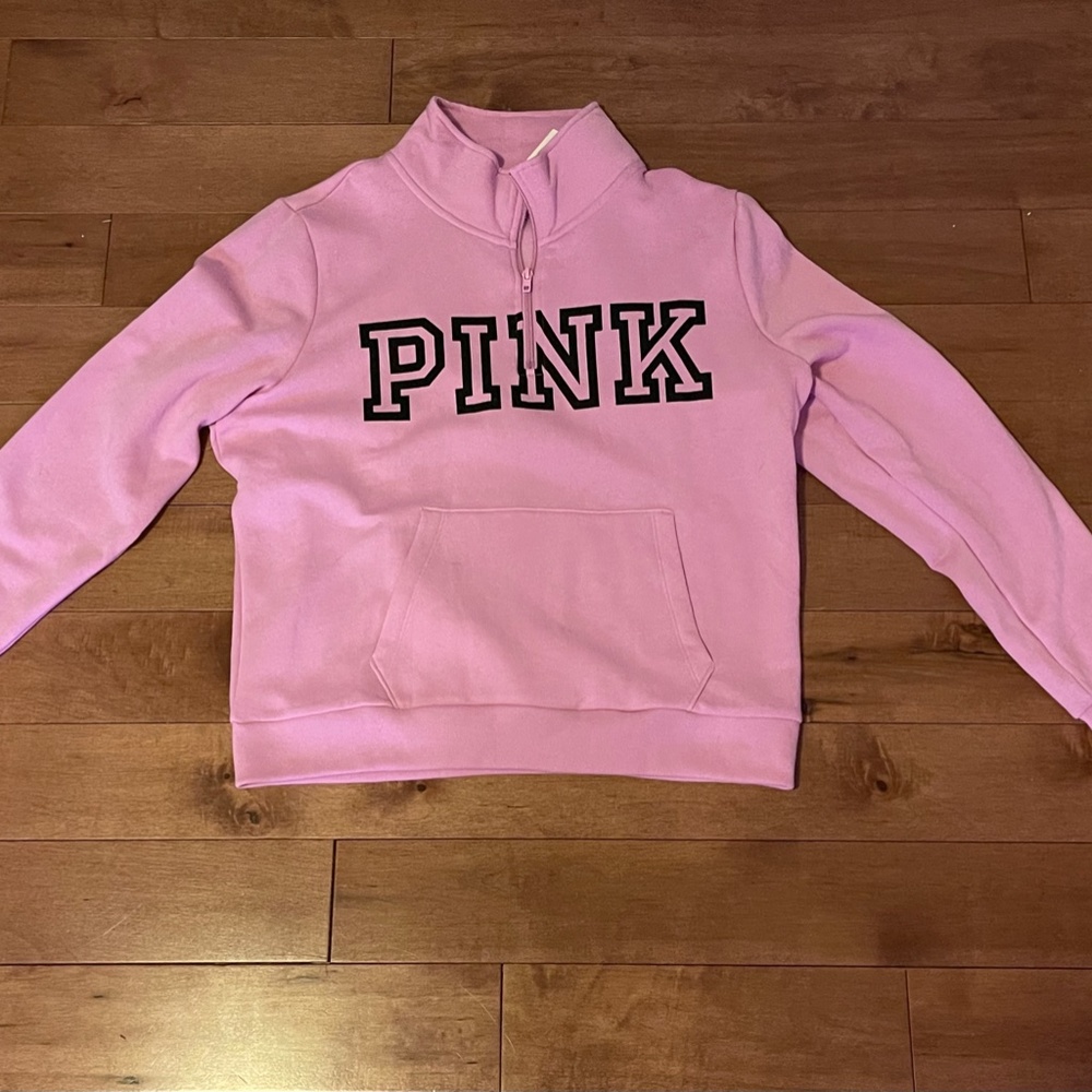 VS PINK cropped hoodie